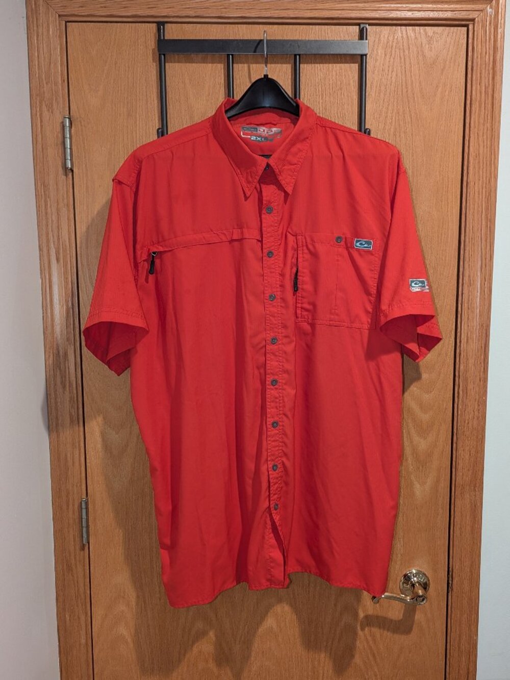Drake Performance Fishing Short Sleeve Fishing Shirt - Picture 2 of 9